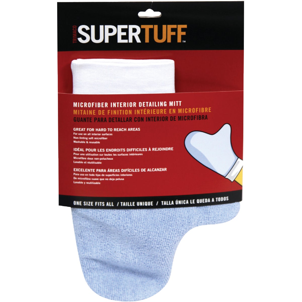 Trimaco Supertuff Microfiber Interior Detailing Mitt