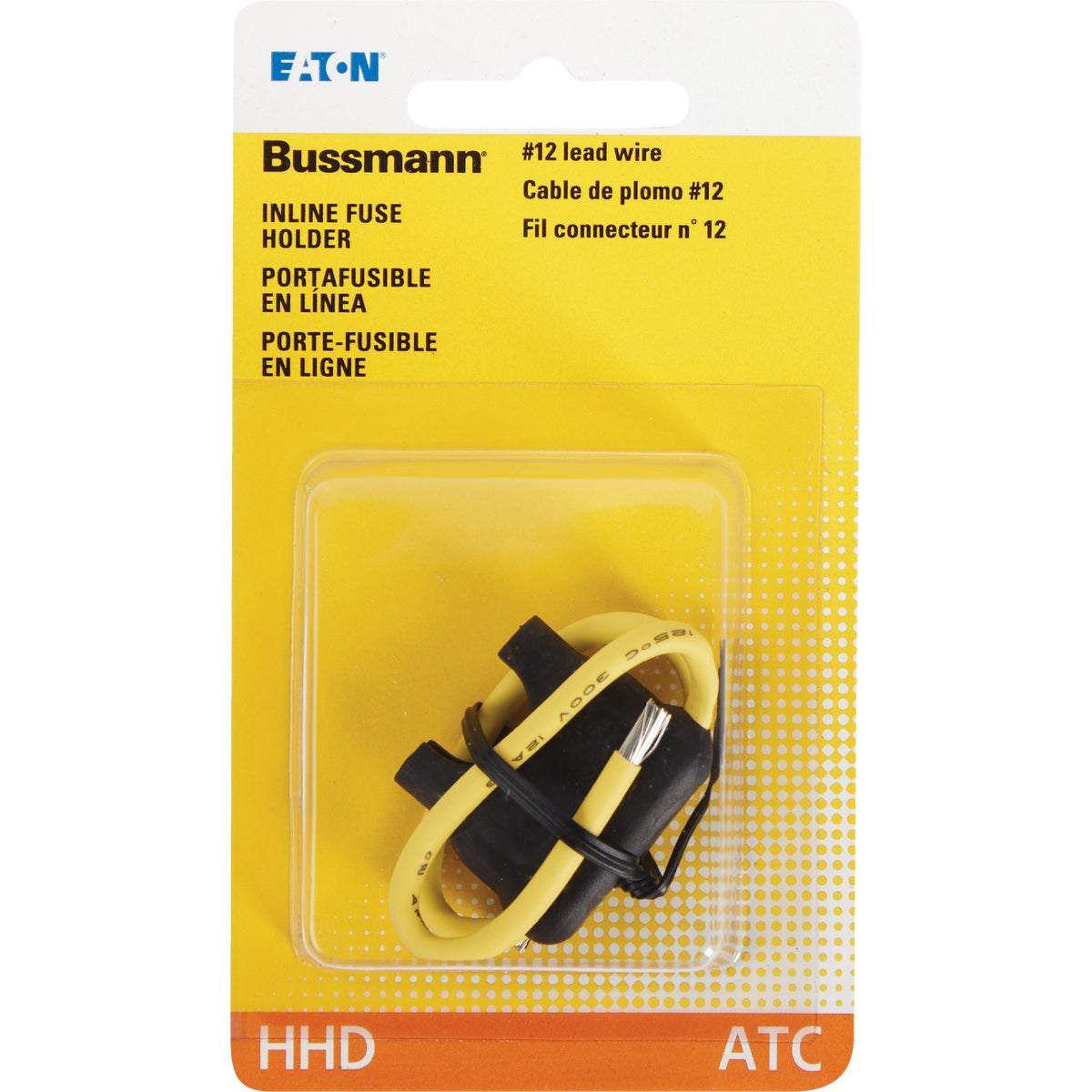 Bussmann 20-Amp #12 ATC Inline Blade Fuse Holder