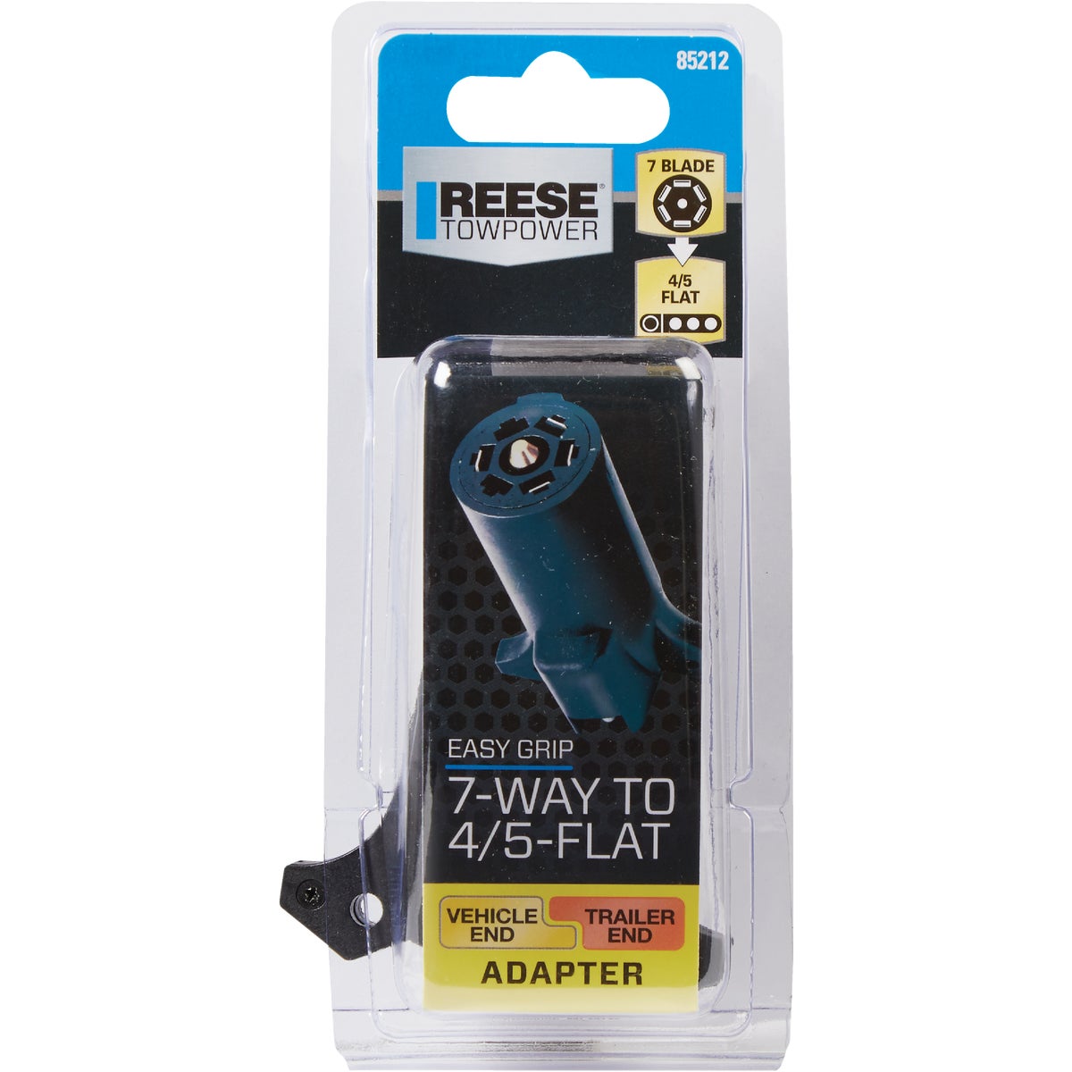 Reese Towpower 7-Blade to 4/5-Flat Plug-In Adapter