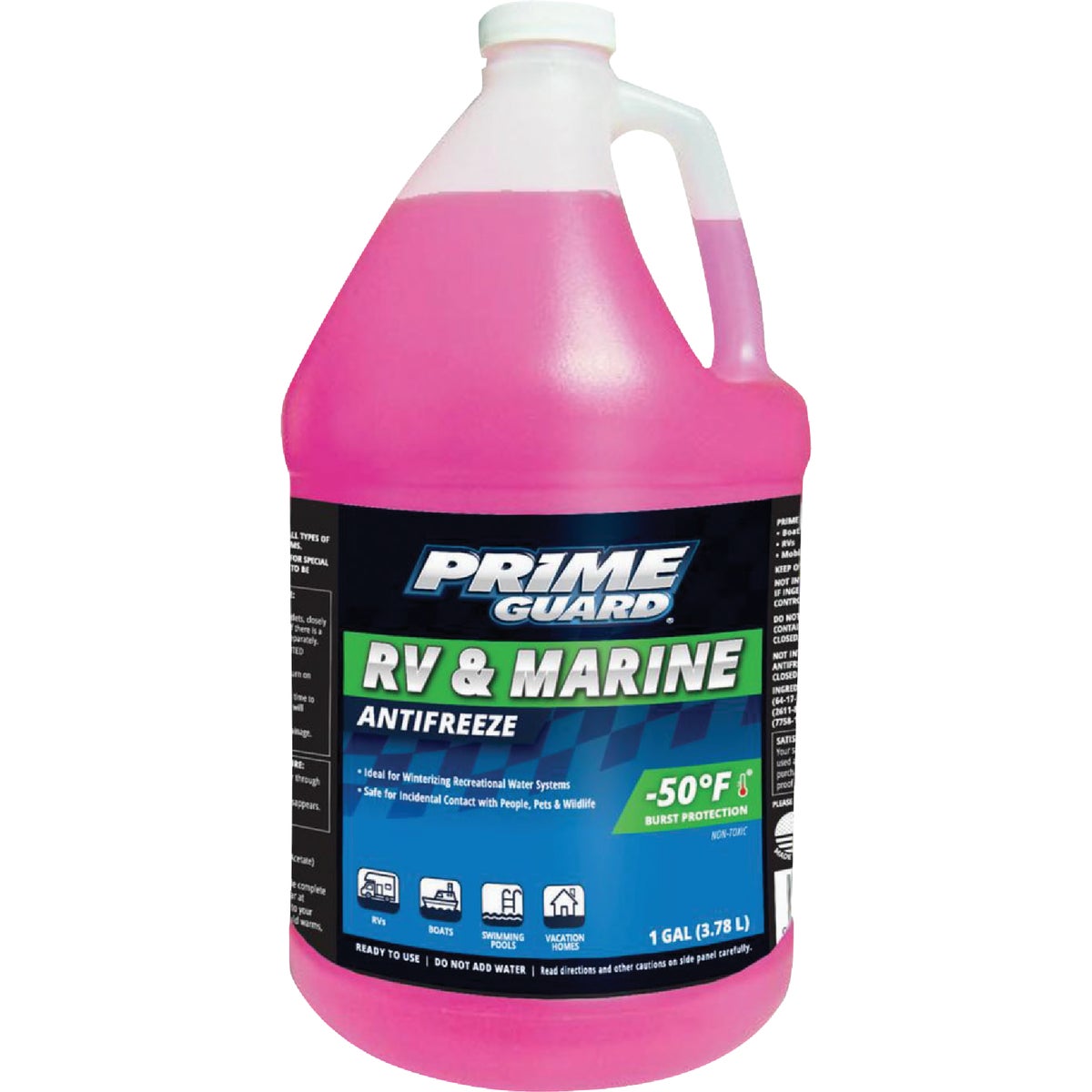 Prime Guard -50 Deg F Gallon RV and Marine Antifreeze