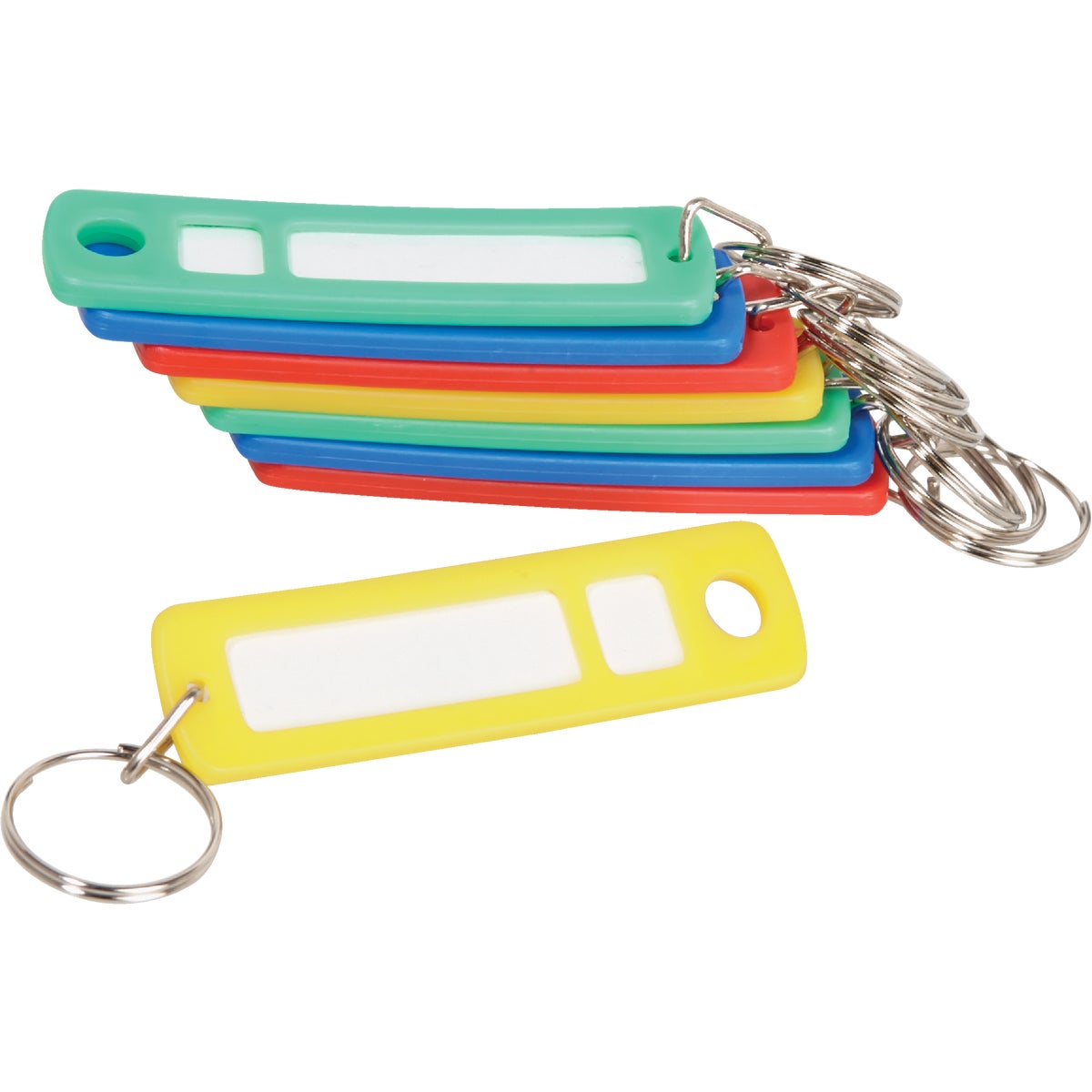 Smart Savers 2-1/2 In. Plastic Tag Key Tag, (8-Pack)