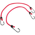 Erickson 8mm x 13" Vinyl Coated Steel Bungee Cord Set (2-Pack)