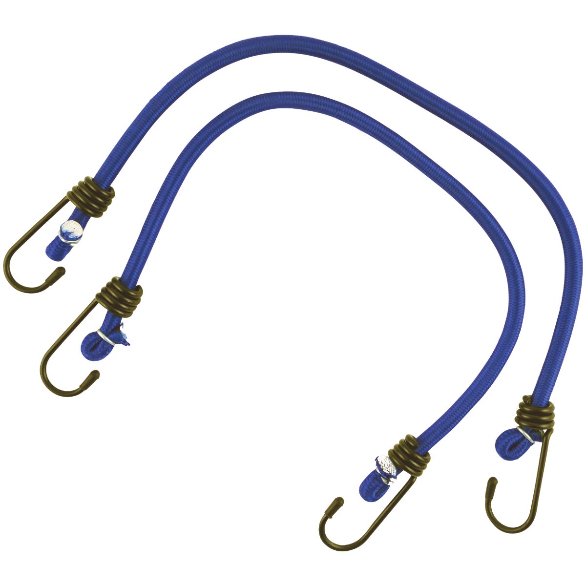 Erickson 8mm x 24" Vinyl Coated Steel Bungee Cord Set