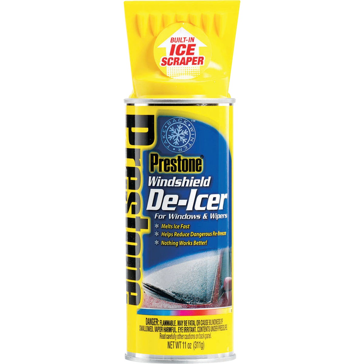 Prestone 11 Oz. Aerosol Windshield De-icer