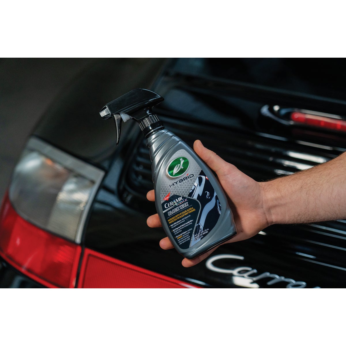 Turtle Wax Hybrid Solutions 16 Oz. Trigger Spray Ceramic Acrylic Black Car Wax