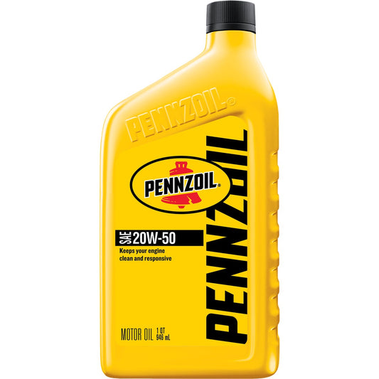 Pennzoil 20W50 Quart Motor Oil