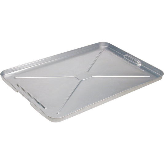 Plews Lubrimatic 16" x 25" Galvanized Metal Auto Drip Pan