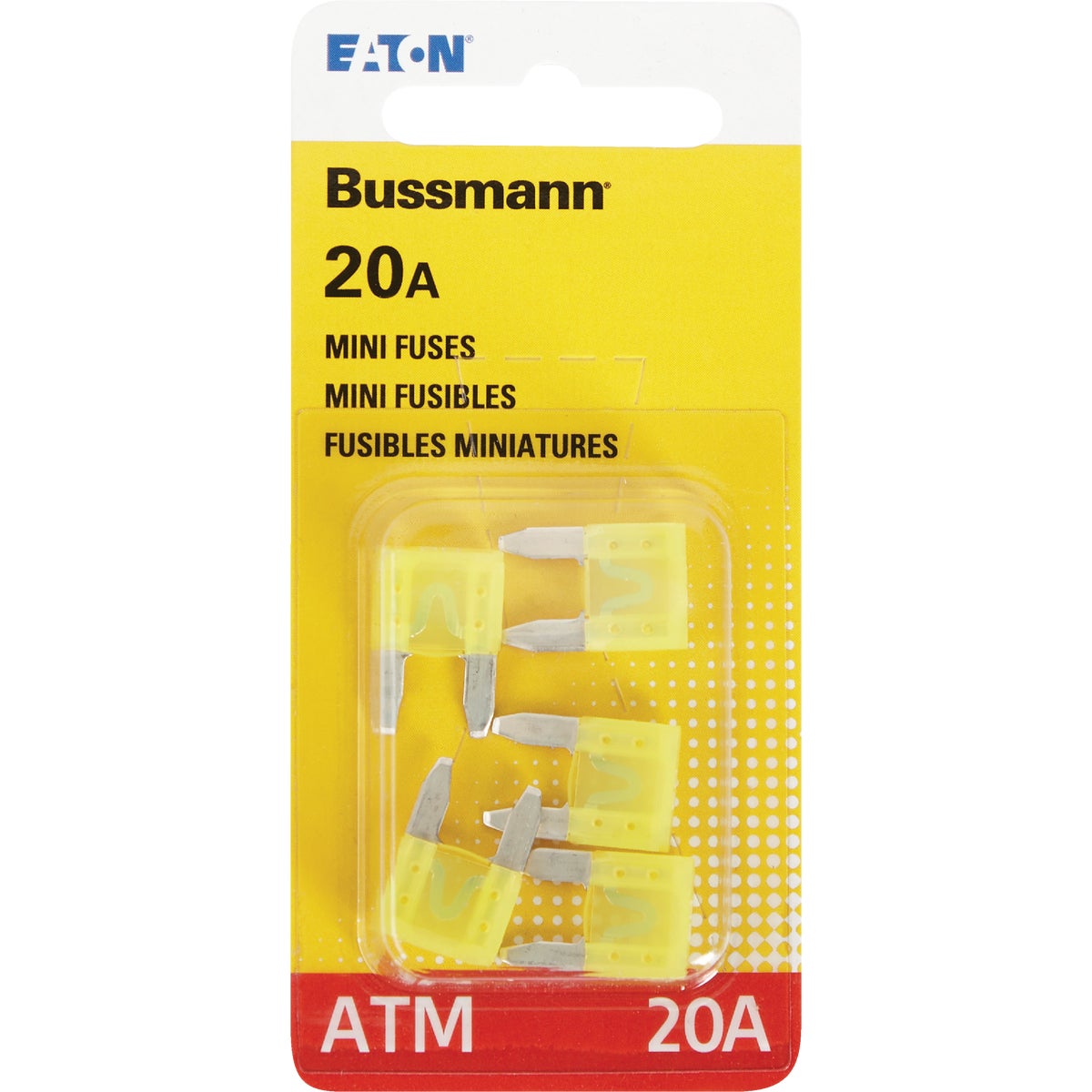 Bussmann 20-Amp 32-Volt ATM Blade Mini Automotive Fuse (5-Pack)