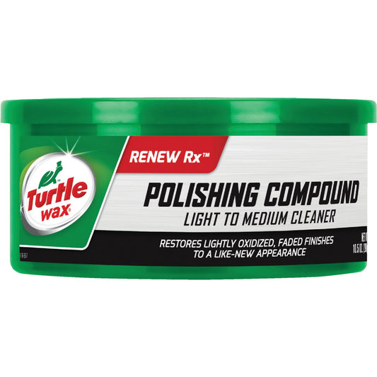 Turtle Wax RENEW Rx 10.5 Oz. Paste White Polishing Compound