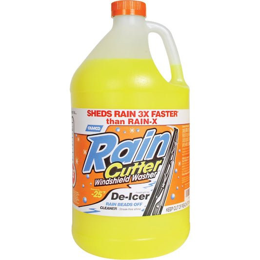 Rain Cutter 1 Gal. -25 Deg F Temperature Rating De-Icer Windshield Washer Fluid