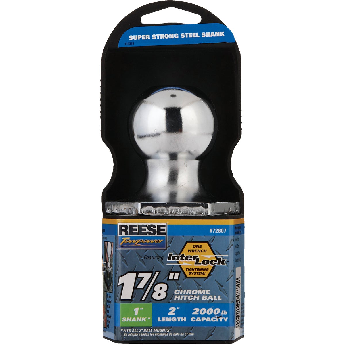 Reese Towpower 1-7/8 In. x 3/4 In. x 1-1/2 In. Hitch Ball