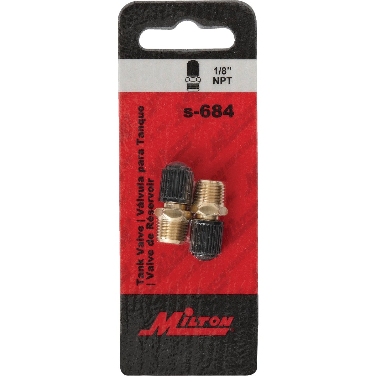 Milton 1/8 In. NPT Tank Valve