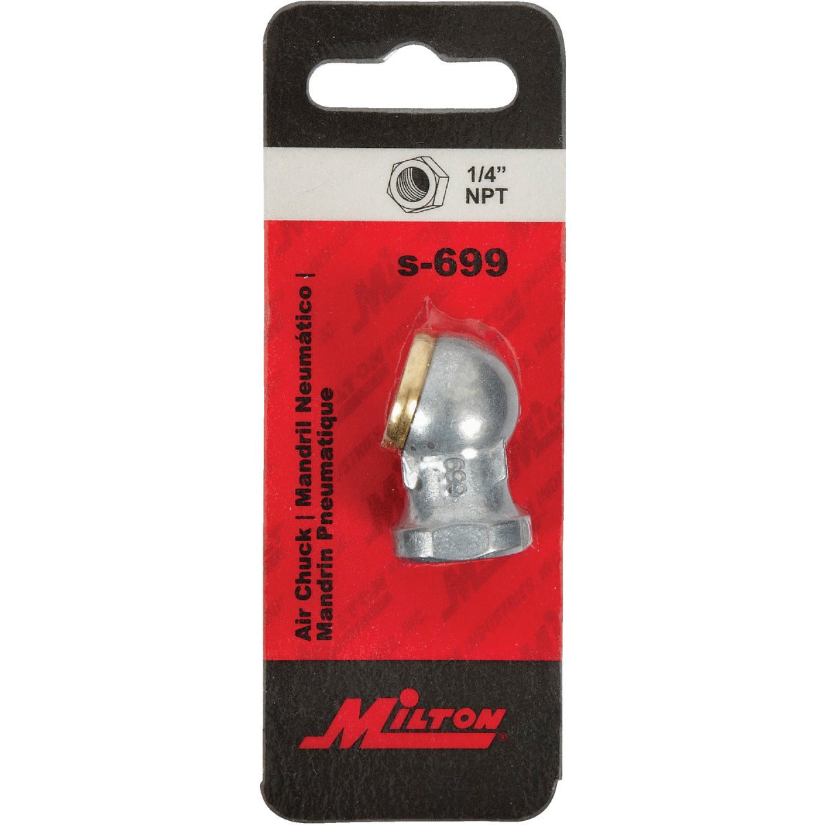 Milton 1/4 In. FNPT 150 psi Single Head Air Chuck