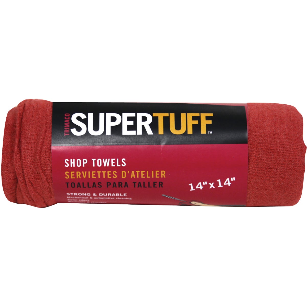 Trimaco SuperTuff 14 In. Square Washable Shop Towel (5-Pack)