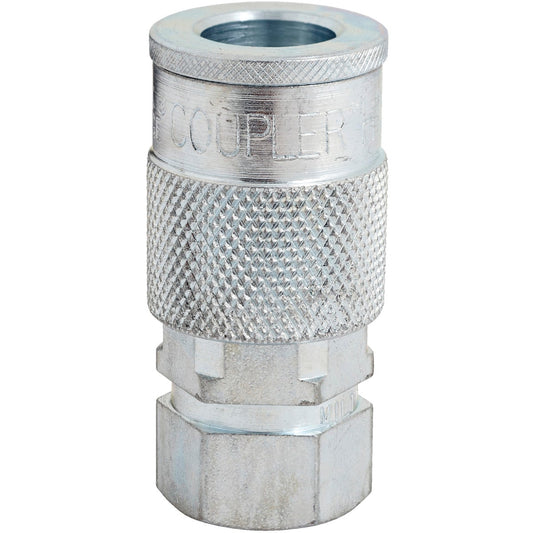 Milton 3/8 In. FPT H-Style Brass Coupler