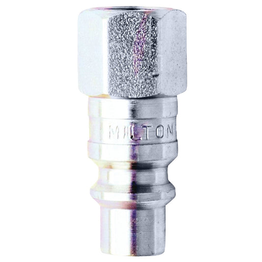 Milton 3/8 In. NPT H-Style Female Steel-Plated Plug