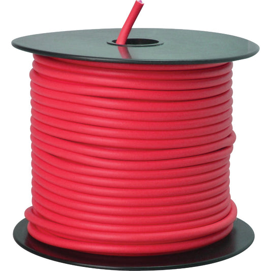 ROAD POWER 100 Ft. 12 Ga. PVC-Coated Primary Wire, Red