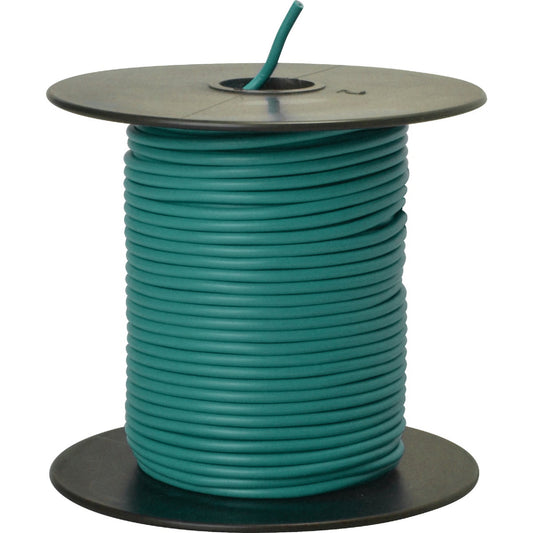 ROAD POWER 100 Ft. 18 Ga. PVC-Coated Primary Wire, Green