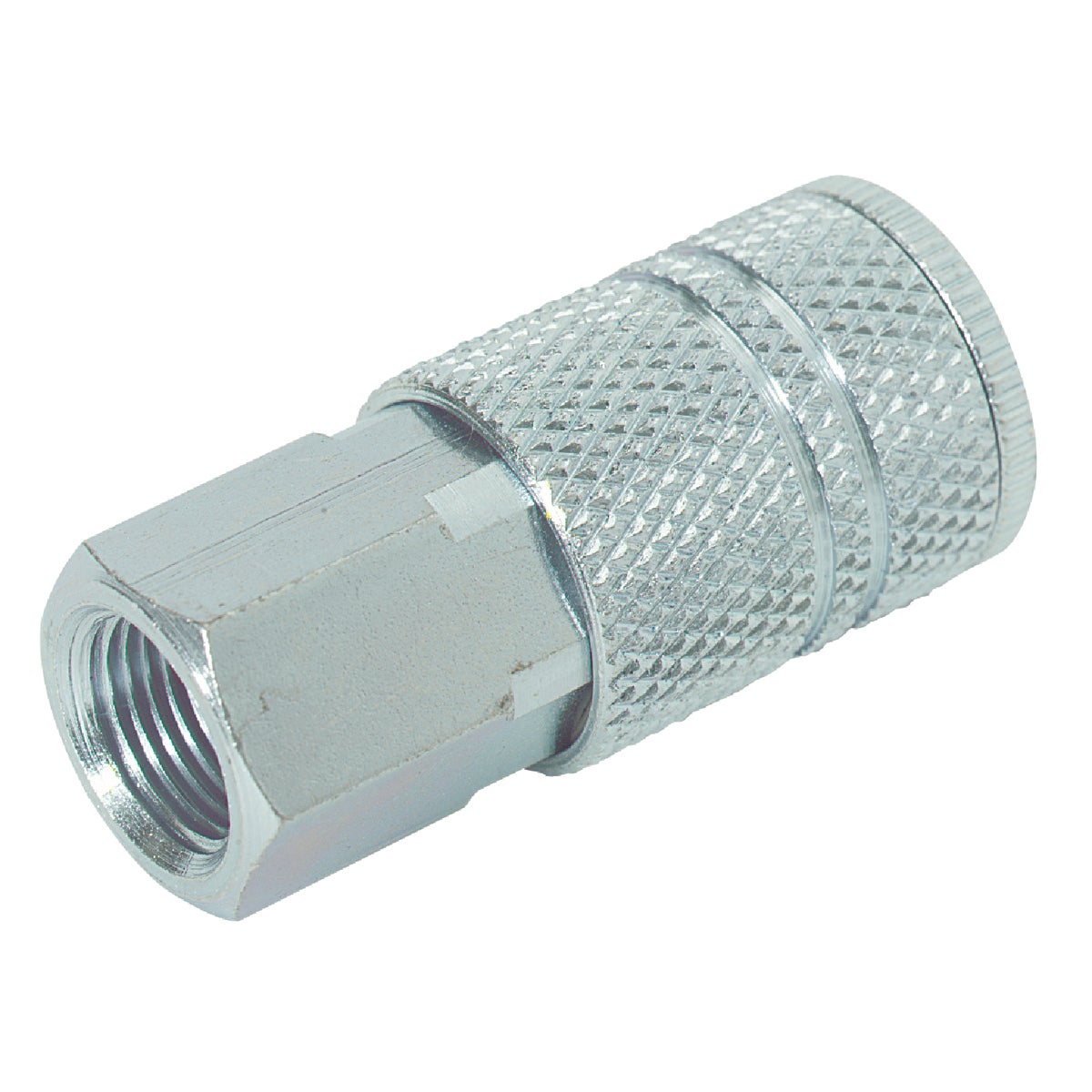 Tru-Flate Industrial/Milton Series Push-to-Connect 3/8 In. FNPT Coupler