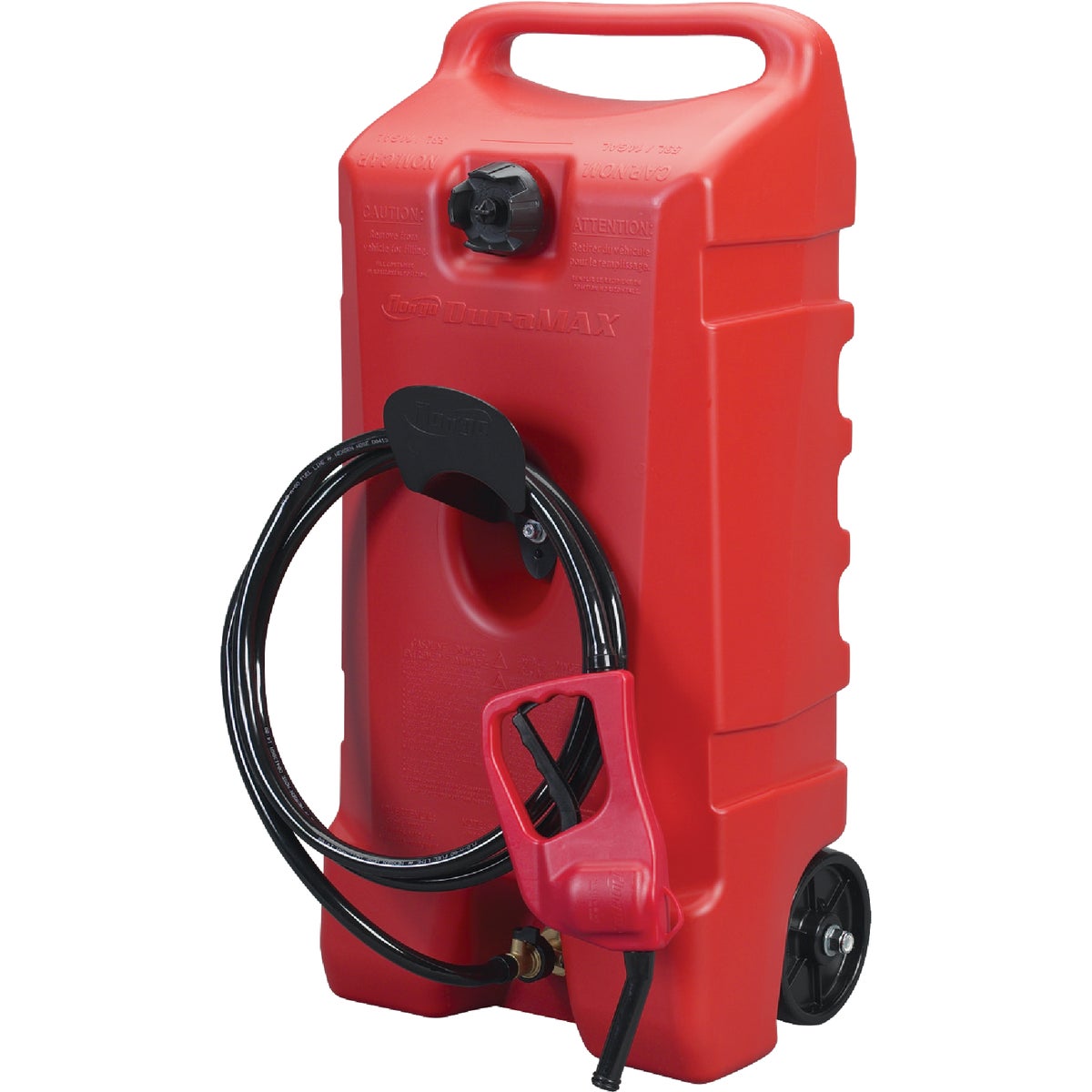 Flo n' go DuraMax 14 Gal. Polyethylene Portable Fuel Container Station, Red