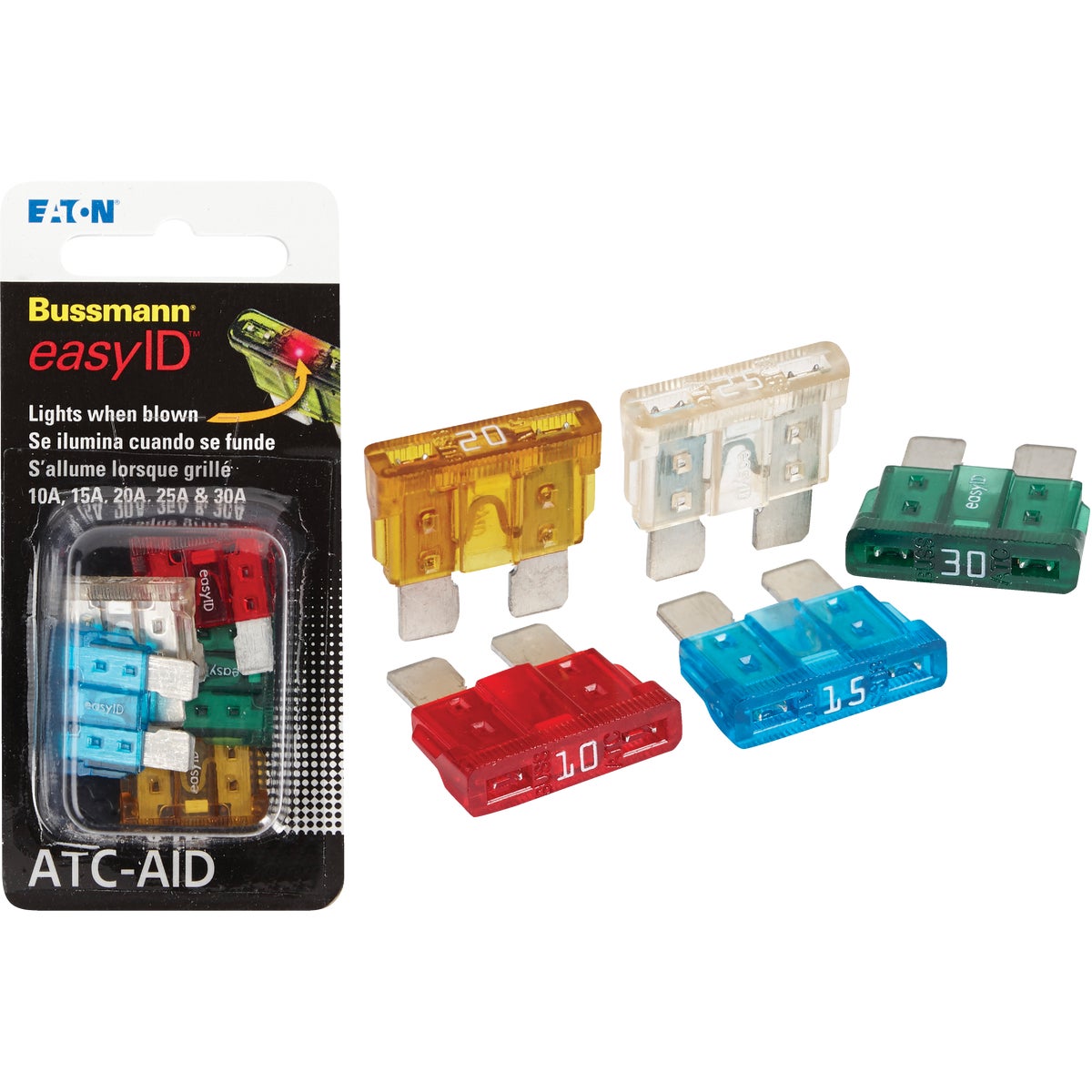 Bussmann ATC Easy ID Blade Fuse Assortment