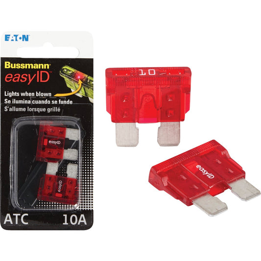 Bussmann 10-Amp 32-Volt ATC Blade Automotive Fuse (2-Pack)