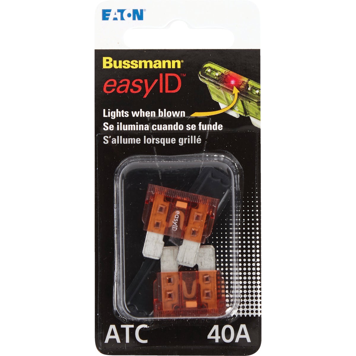 Bussmann 40-Amp 32-Volt ATC Blade easyID Automotive Fuse (2-Pack)