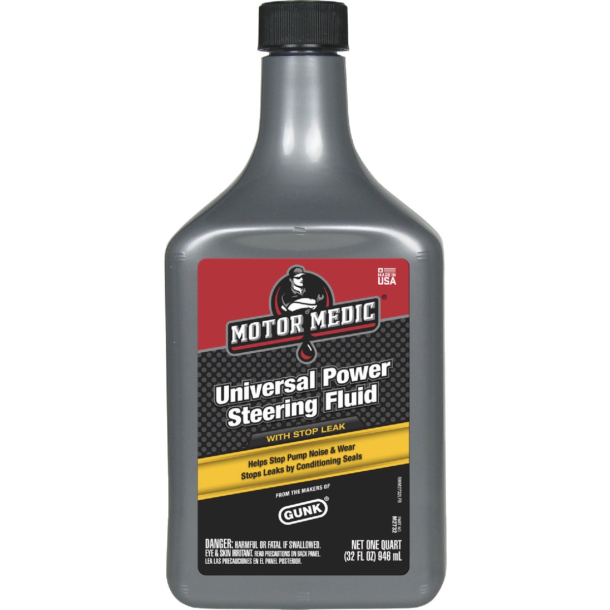 MotorMedic 32 Oz. Power Steering Fluid