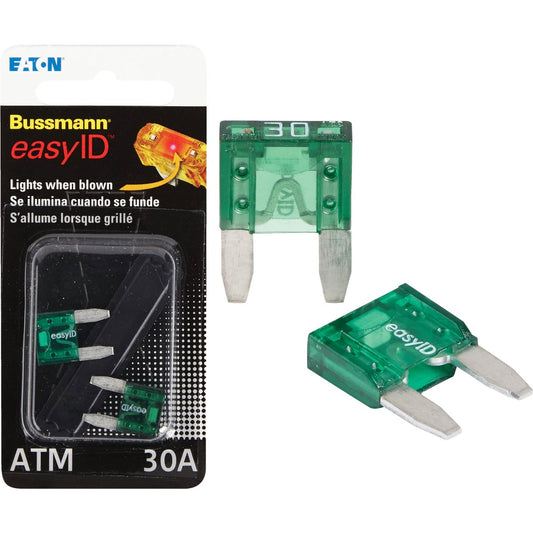 Bussmann 30-Amp 32-Volt ATM Blade Automotive Fuse (2-Pack)