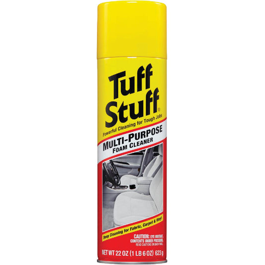 Armor All Tuff Stuff 22 Oz. Foam Aerosol Multi Purpose Auto Interior Cleaner