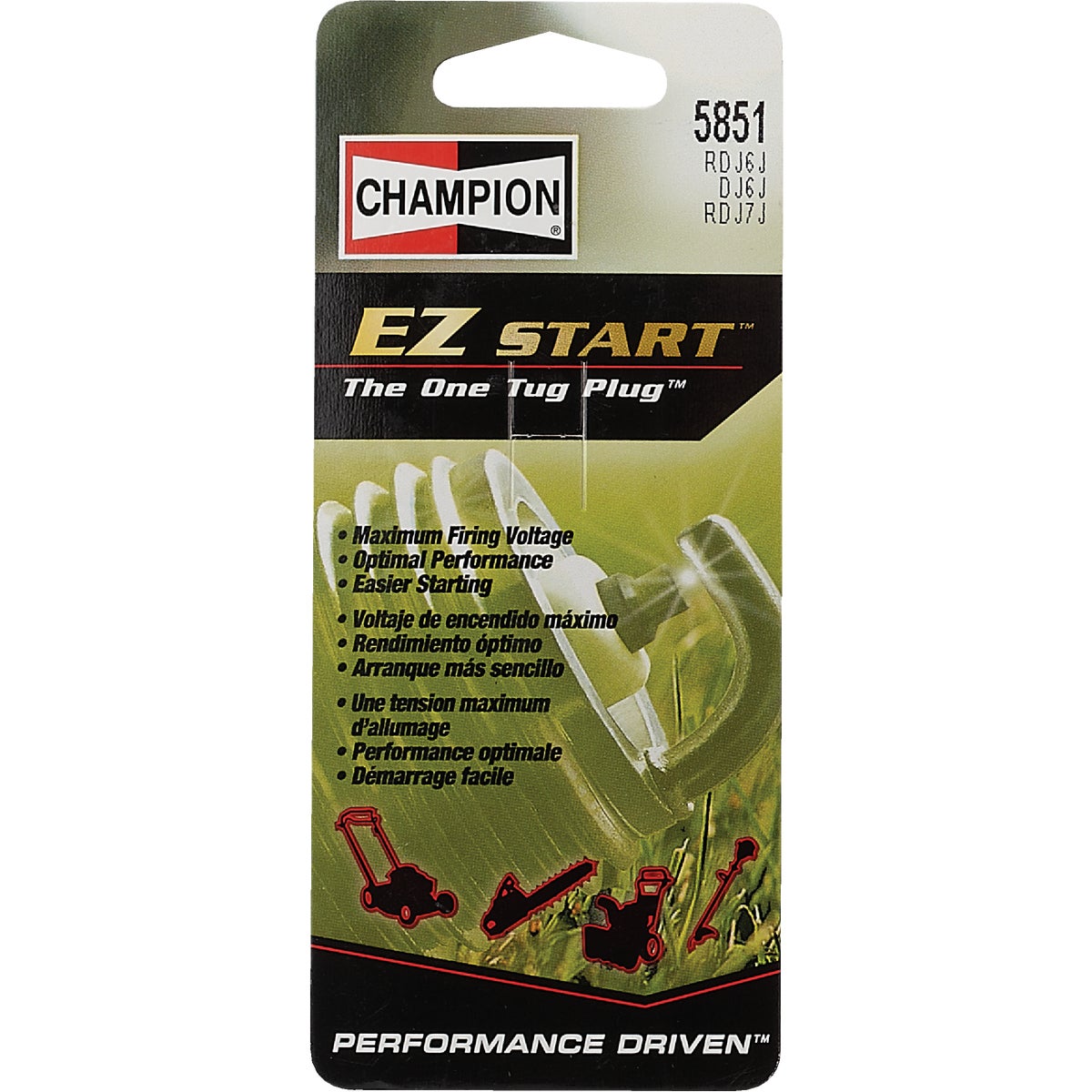 Champion DJ6J, DJ7J Premium EZ Start Spark Plug