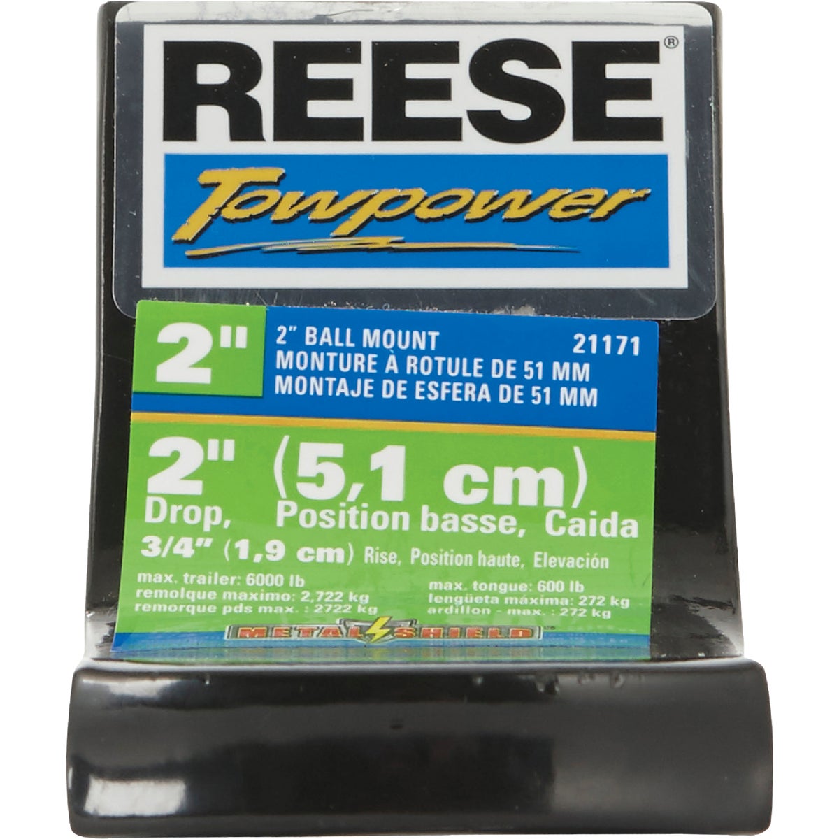 Reese Towpower 3/4 In. x 2 In. Drop Standard Hitch Draw Bar