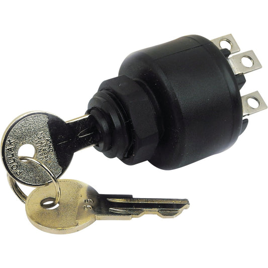 Seachoice 3-Position Push to Choke Ignition Starter Switch