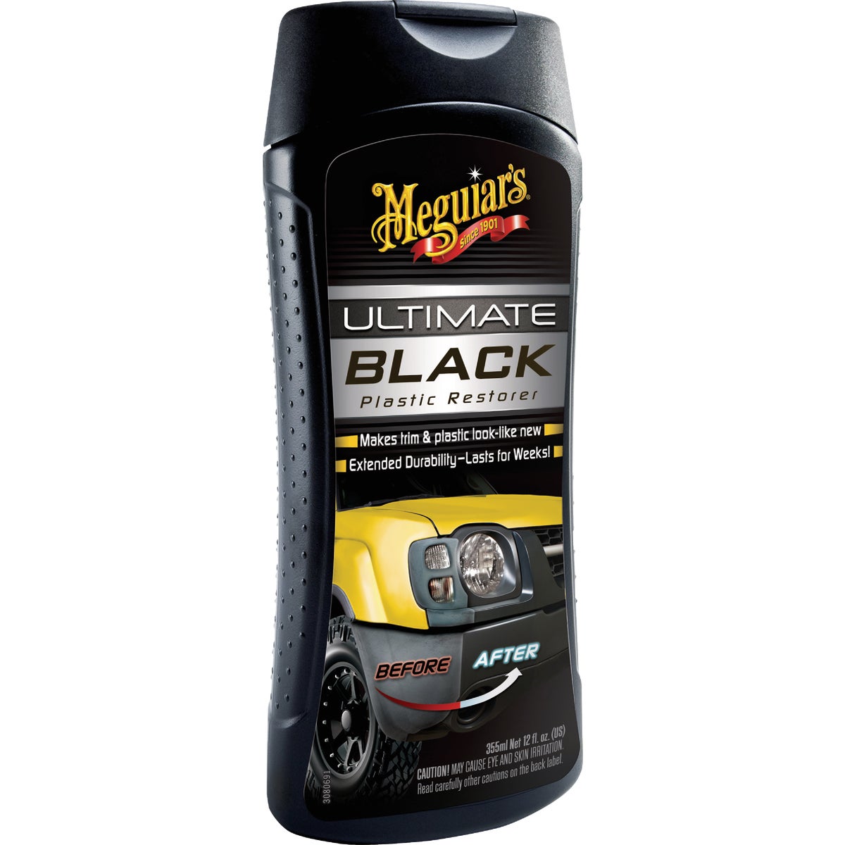 Meguiar's 12 Oz. Liquid Ultimate Black Plastic Restorer/Detailer