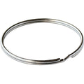 Lucky Line Tempered Steel Nickel-Plated 2 In. Key Ring (50-Pack)