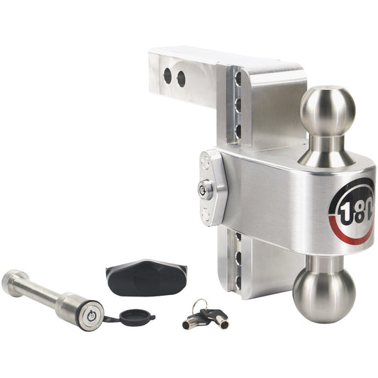 Weigh Safe 180-Hitch Class V Adjustable Aluminum Hitch Ball Mount