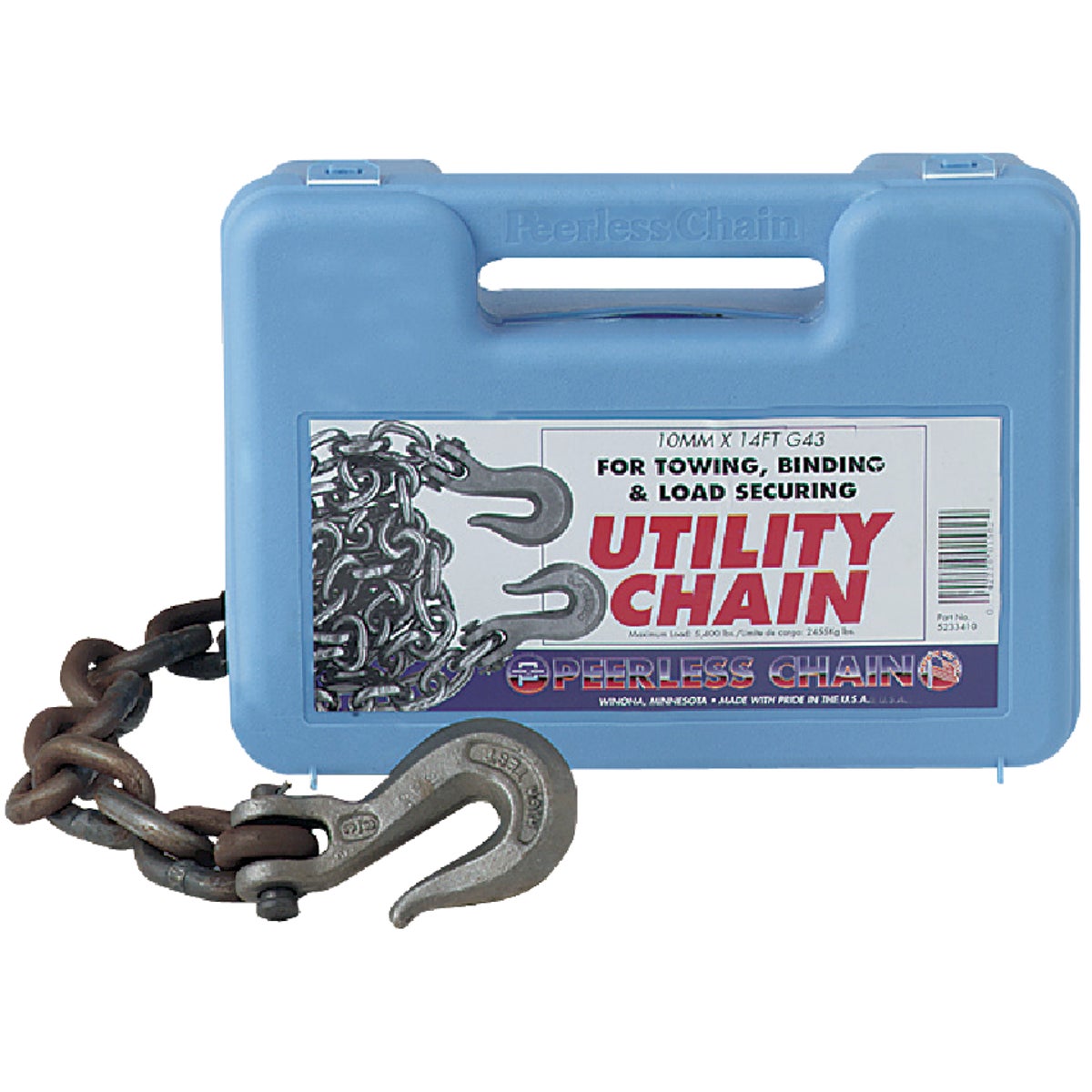 Peerless Chain 3/8 In. x 14 Ft. Tow Chain