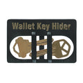 Lucky Line Black Plastic Wallet Card Key Hider