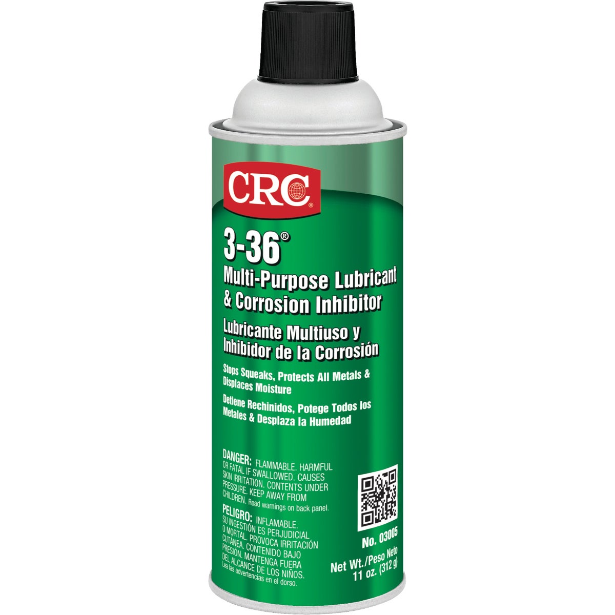 CRC Industrial 3-36 11 Oz. Aerosol Multi-Purpose Lubricant