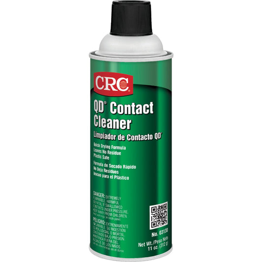 CRC 11 Oz. Aerosol QD Contact Electronic Parts Cleaner