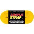 Simple Strap 40 mm x 20 Ft. Yellow Heavy-Duty Tiedown Strap