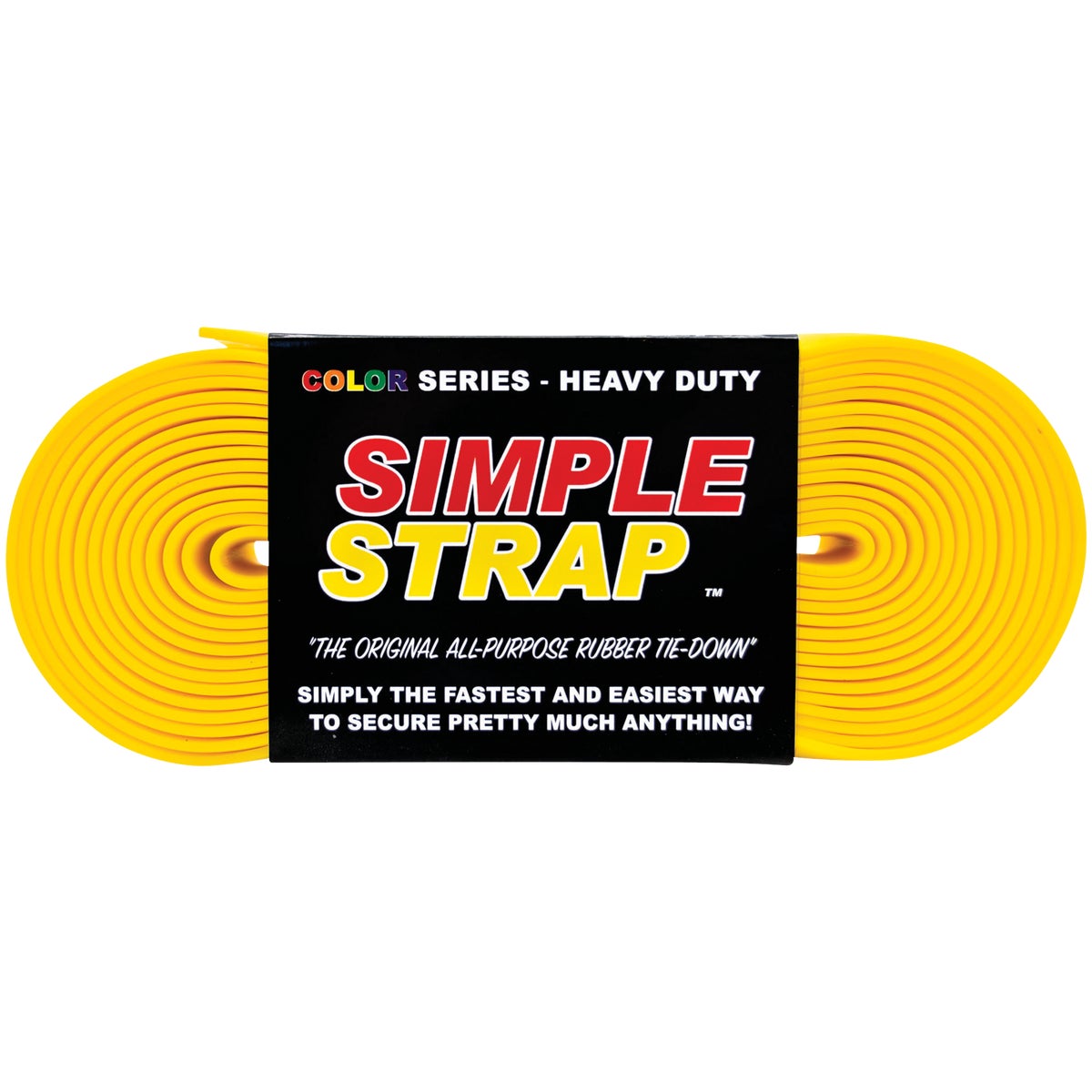 Simple Strap 40 mm x 20 Ft. Yellow Heavy-Duty Tiedown Strap