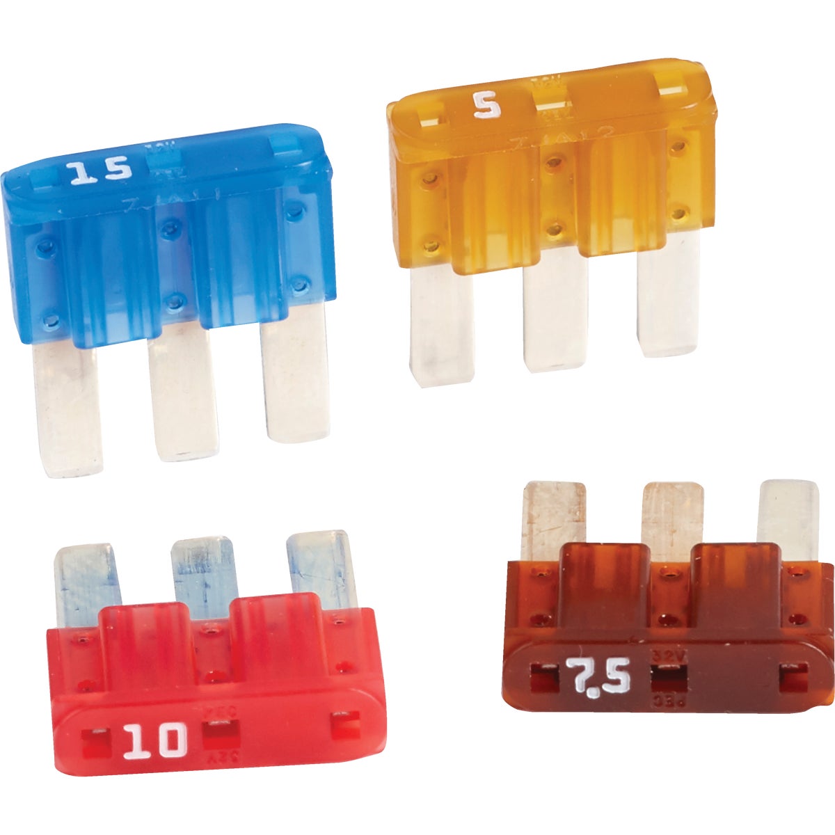 Bussmann ATL (Micro III) Fuse Assortment with Fuse Puller (4-Piece)