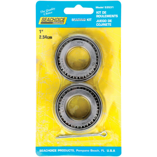 Seachoice 1 In. Marine Boat Trailer Bearing Set (2-Pack)