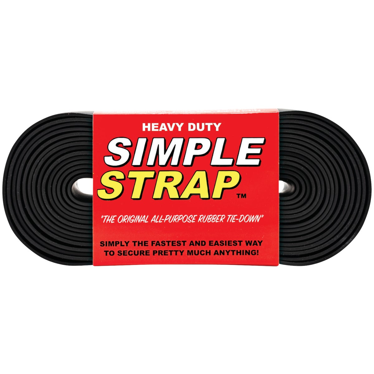 Simple Strap 40 mm x 20 Ft. Black Heavy-Duty Tiedown Strap