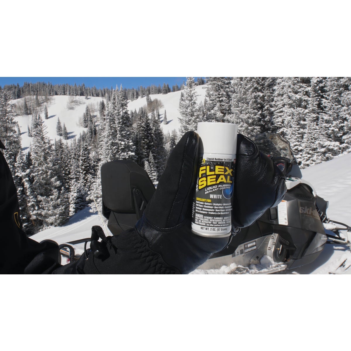 FLEX SEAL 2 Oz. Mini Spray Rubber Sealant, White