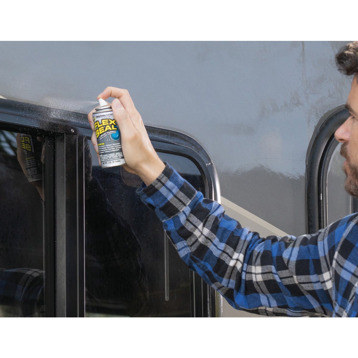 FLEX SEAL 2 Oz. Mini Spray Rubber Sealant, Clear