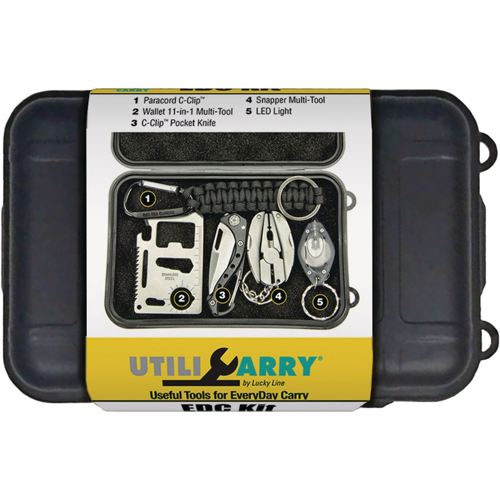 Lucky Line Utilicarry EveryDay Carry Key Tool Kit