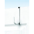 Spectrum Metal White Single Over-The-Door Hook