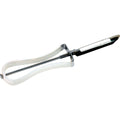 Norpro Stainless Steel Peeler with Non-slip PVC Coated Handle